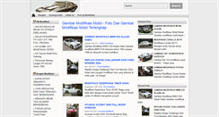Desktop Screenshot of gambarmobilmodif.com