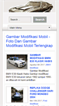 Mobile Screenshot of gambarmobilmodif.com
